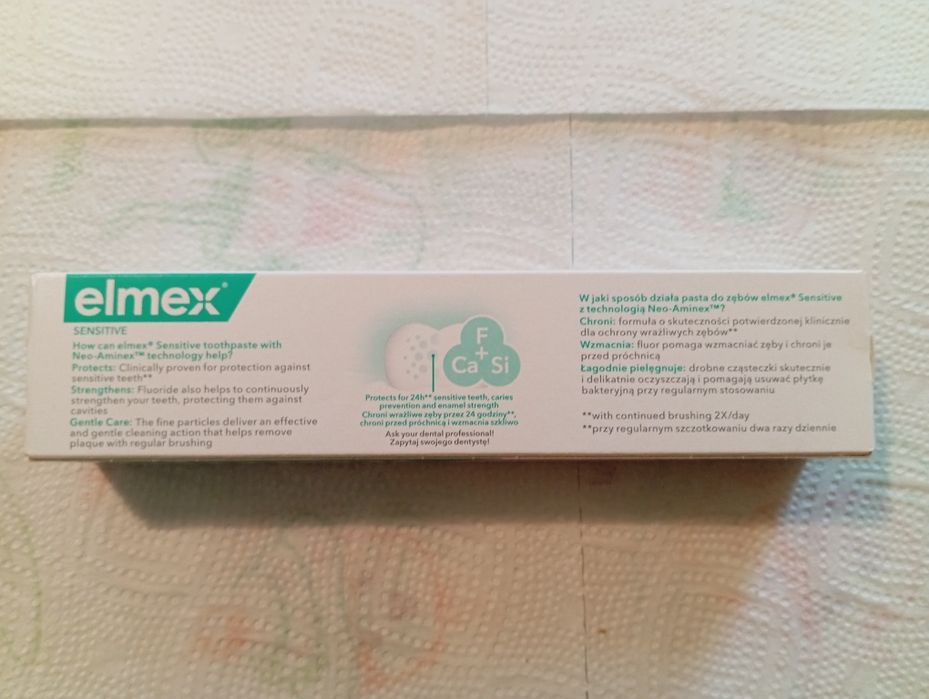 Elmex Sensitive Pasta do Zębów 75ml 4 szt.