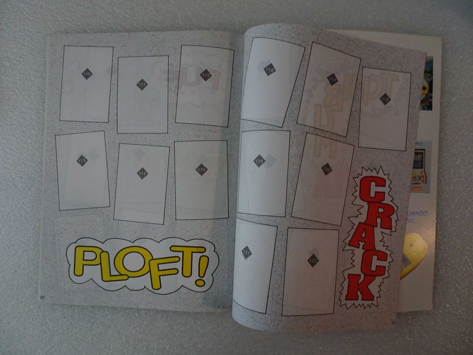 Caderneta de cromos vazia Uma Turma à Maneira --