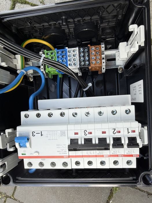Rozdzielnica budowlana 2x16A 230V Schuko 1x16A CEE IP44 Bals