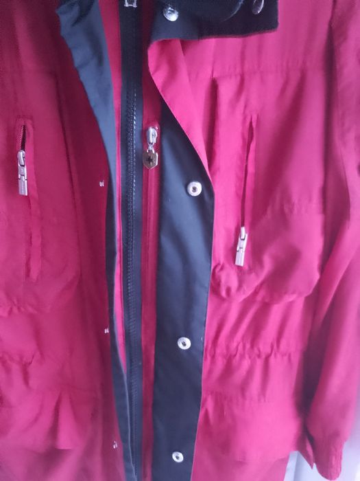 Kurtka męska L VW GOLF czerwona