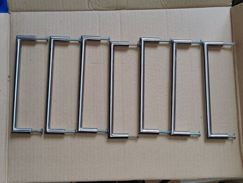 Klamki stal nierdzewna 7szt.