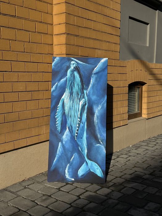 сучасна картина з китом