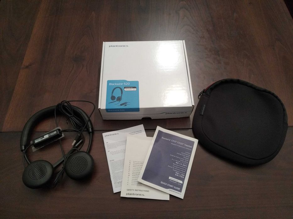 [Auricular / Headset] Plantronics Blackwire C520 - NOVO