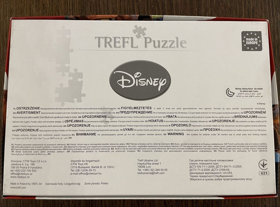 Puzzle Złomek auta dla chłopca
