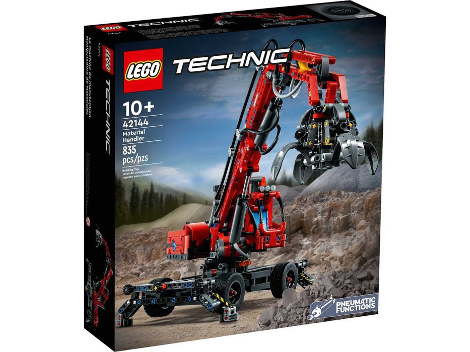 NOWE Klocki Lego 42144 Technic Dźwig z chwytakiem