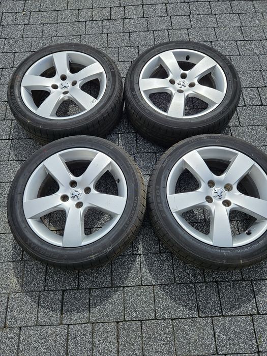 Koła alufelgi 4x108 r17 308 307 5008 208 partner berlingo 207