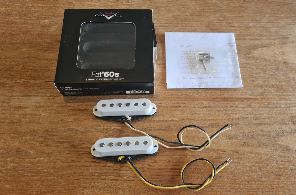Fender CS Fat ‘50s Strat Neck + Middle pickups