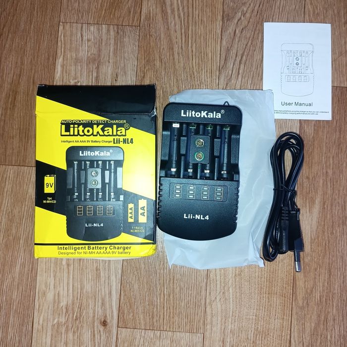 Зарядний пристрій для акумуляторних батарейок