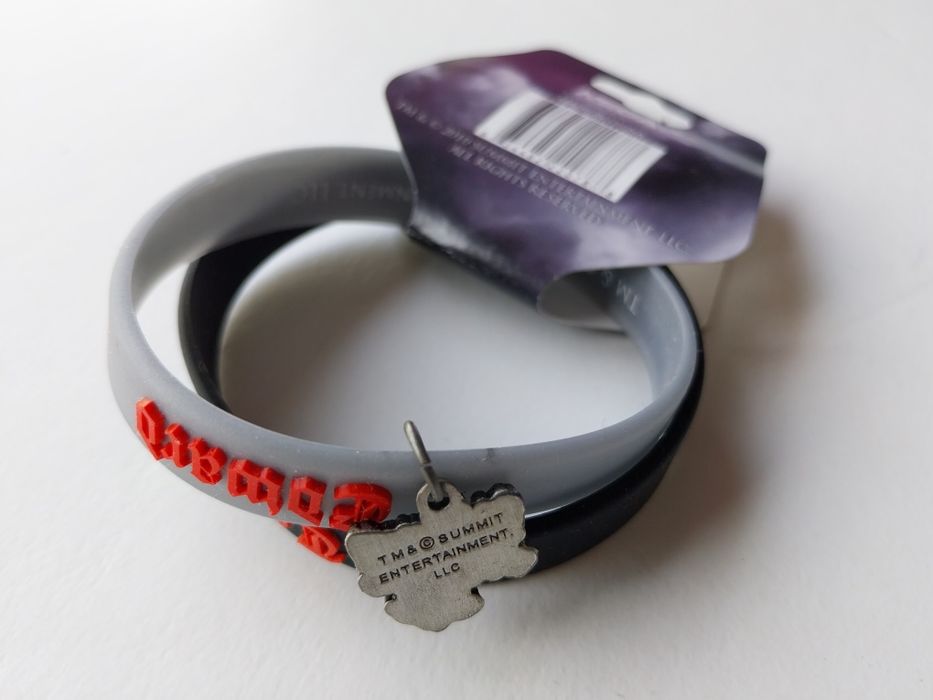 Twilight Crepúsculo Eclipse bracelete Team Edward com lobo - NECA NOVO