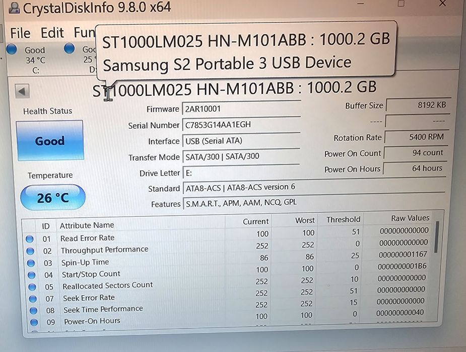 Discos rígidos externos HDD com bolsa