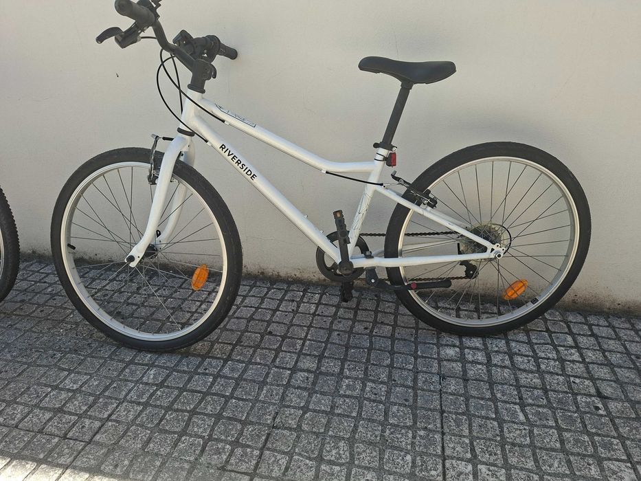 Bicicleta riverside 100 Decathlon btwin 24'