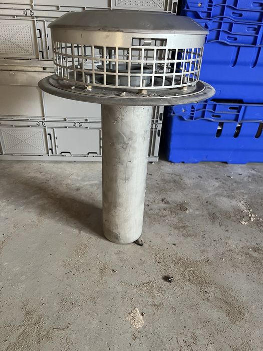 Wpust dachowy z kolnierzem fi110 dach plaski