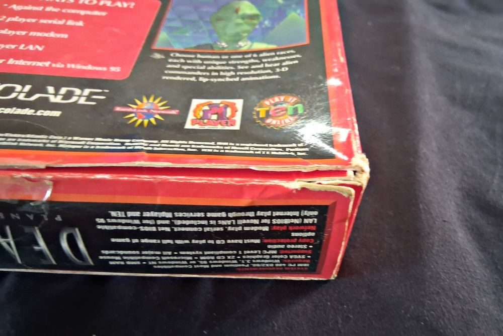 Deadlock Planetary Conquest (1996) Big Box Completo PC Retro Accolade