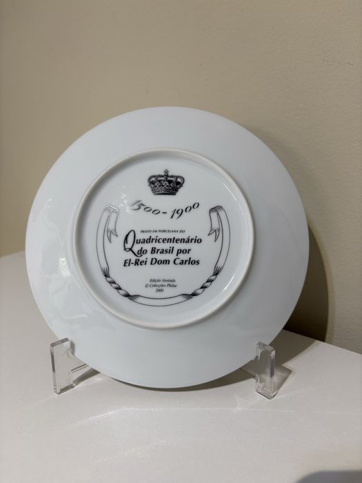 Prato de Coleção Philae - Quadricentenário do Brasil