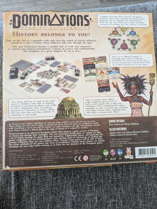 Dominations Special Edition versão inglesa inclui cartas do solo