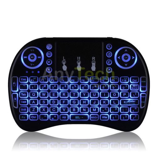 Klawiatura PODŚWIETLANA Bezprzewodowa Smart TV I8