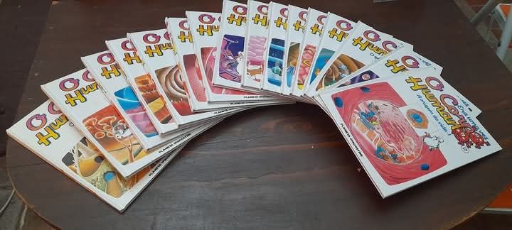 Enciclopédia Juvenil "Era uma vez...O Corpo Humano"  Livros e DVDs