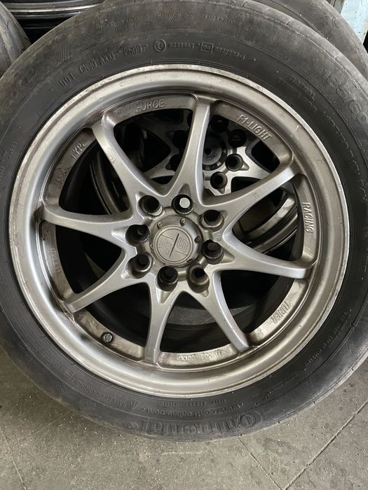 R15 4/100-R15 4/114,3 диски с двойной болтовкой с шинами лето 185 60 1