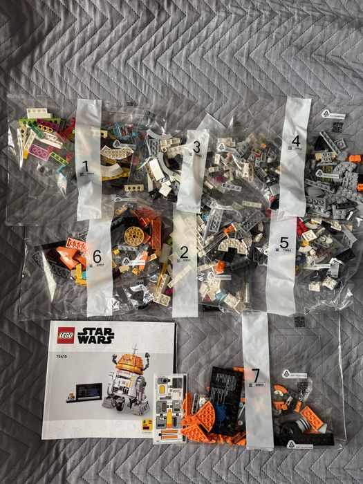 Lego 6 zestawow rezerwacja