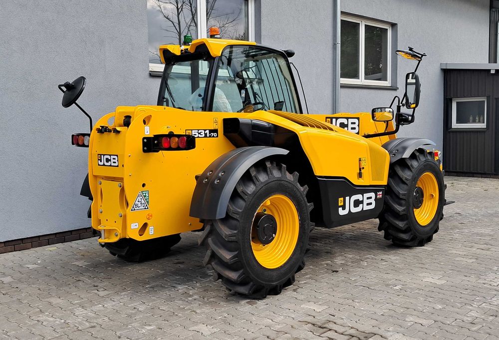 JCB 531-70 KLIMA Joystick 2025r FABRYCZNIE NOWA Kamera Ładowarka 7m