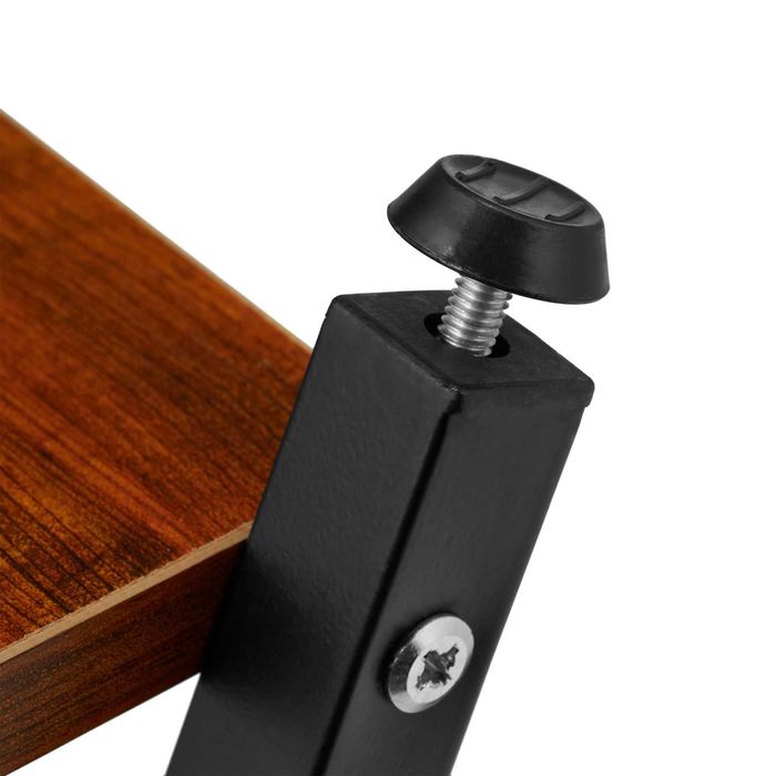 Stojak na kwiaty XL z 2 poziomami brązowy Relaxdays