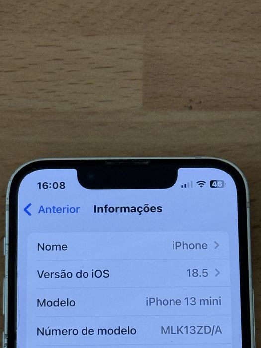 Iphone 13 mini 128gb desbloqueado(ACEITO RETOMA)