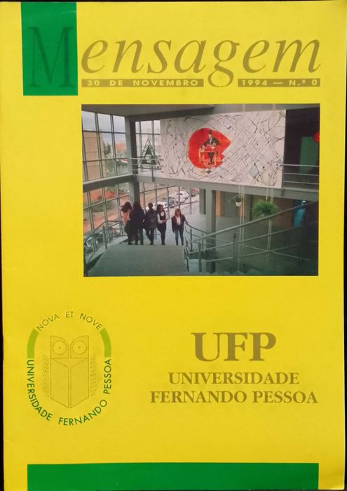 Revista U. Fernando Pessoa Nº 0 - 1994 Mensagem