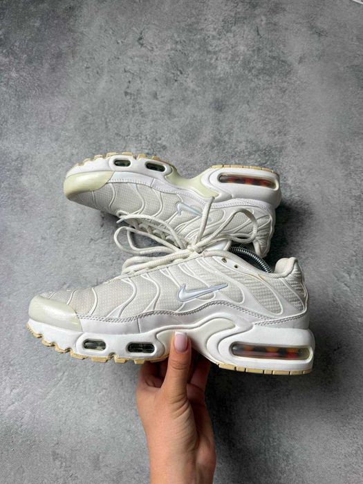 Кросівки Nike Air Max Plus TN White/Silver | Оригінал | 40 розмір (25 см)