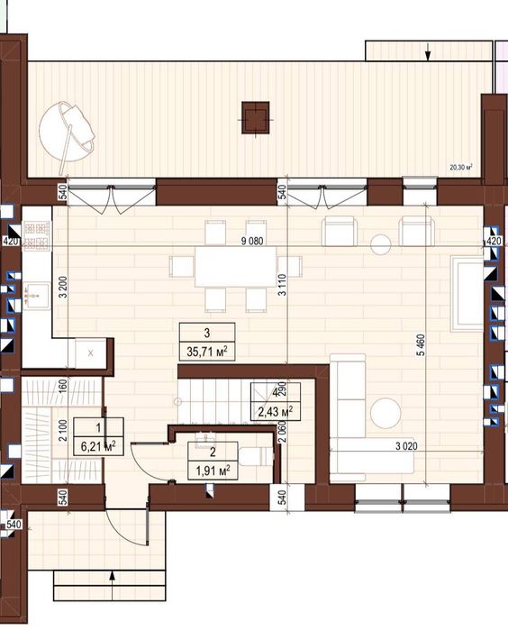 Продаж котеджу в КМ "Ягуар"