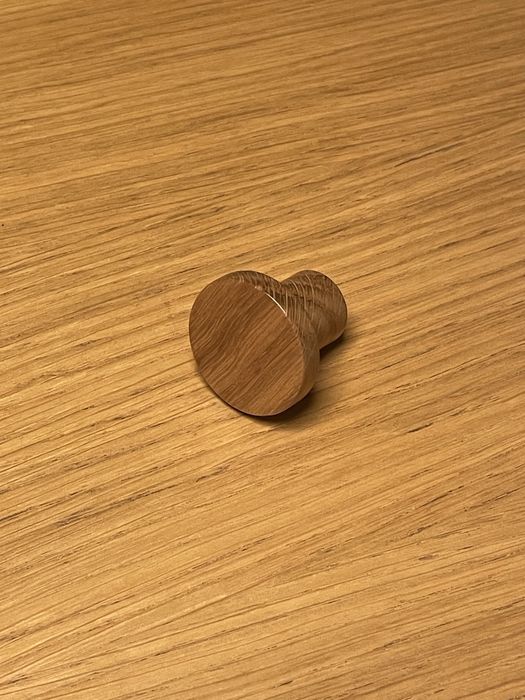 4x Gałka meblowa Circum 33 Drewniana Dębowa