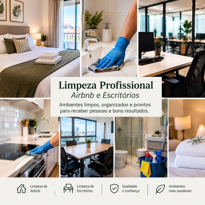 Limpeza + Lavandaria para Airbnb – Coimbra e Costa de Aveiro(chave na mão)