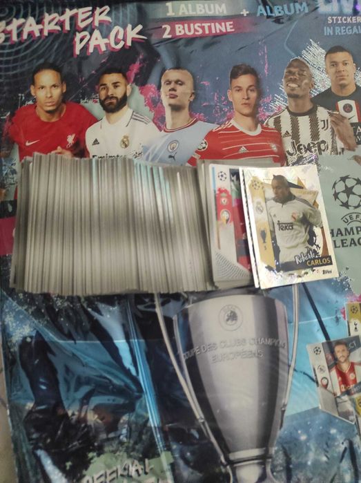 200 cromos diferentes de Champions 2022/23