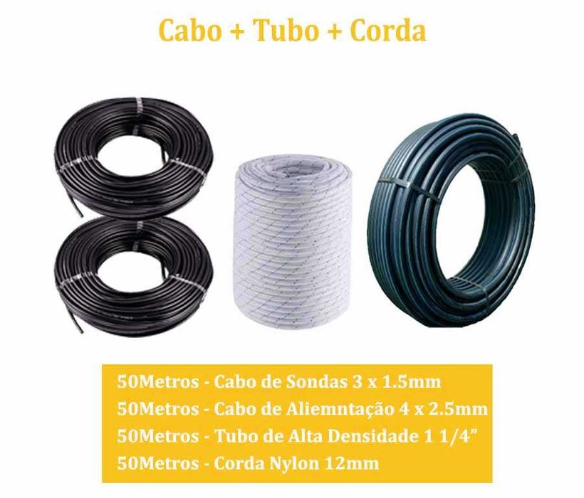 Kit Completo para Furos de água de 50m C/Pré Instalação