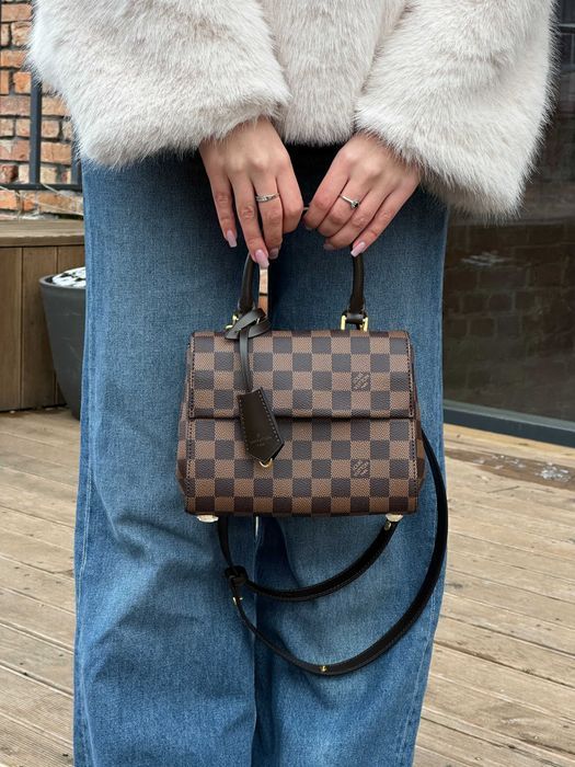 Сумка Louis Vuitton Cluny Mini Damier Ebene (Оплата при отриманні)