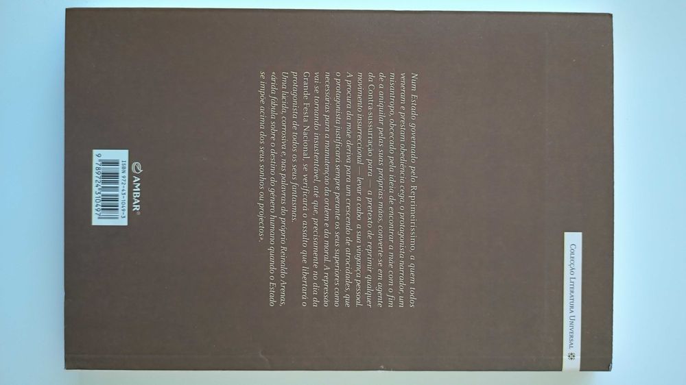 Obras de Reinaldo Arenas - o assalto