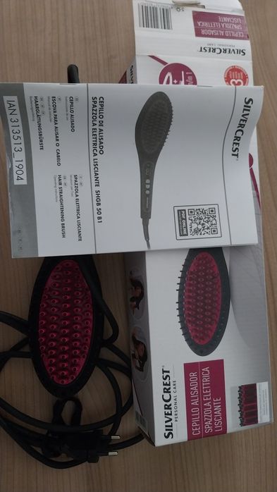 Escova alisadora cabelo
