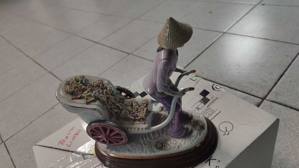 Estatuetas  decorativas  em Cerâmica e Porcelana Fina