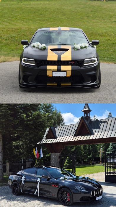 Maserati do ślubu Malopolska & SRT Hellcat