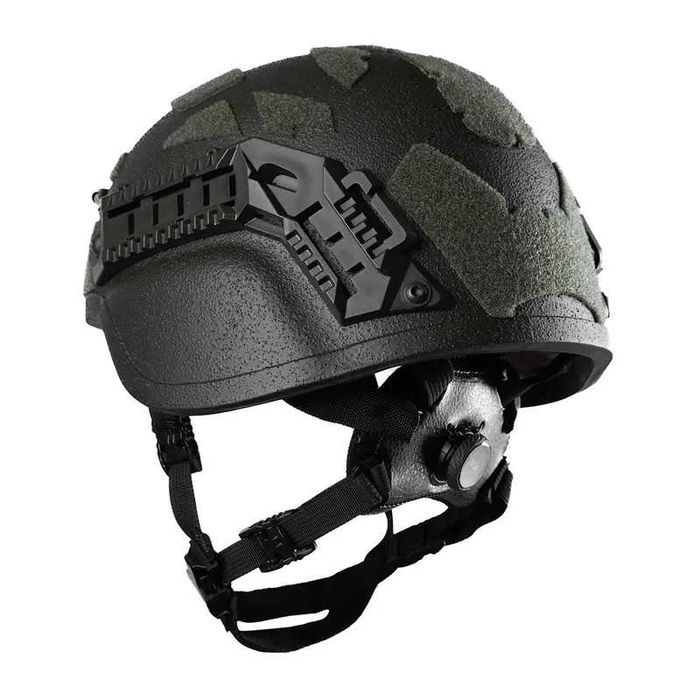 Кевларовий шолом ARCH MICH (закриті вуха) Олива ДСТУ Данія