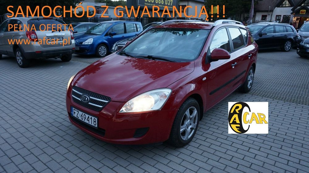Kia Cee'd zarejestrowany, ubezpieczony. Gwarancja. Polecam !!!