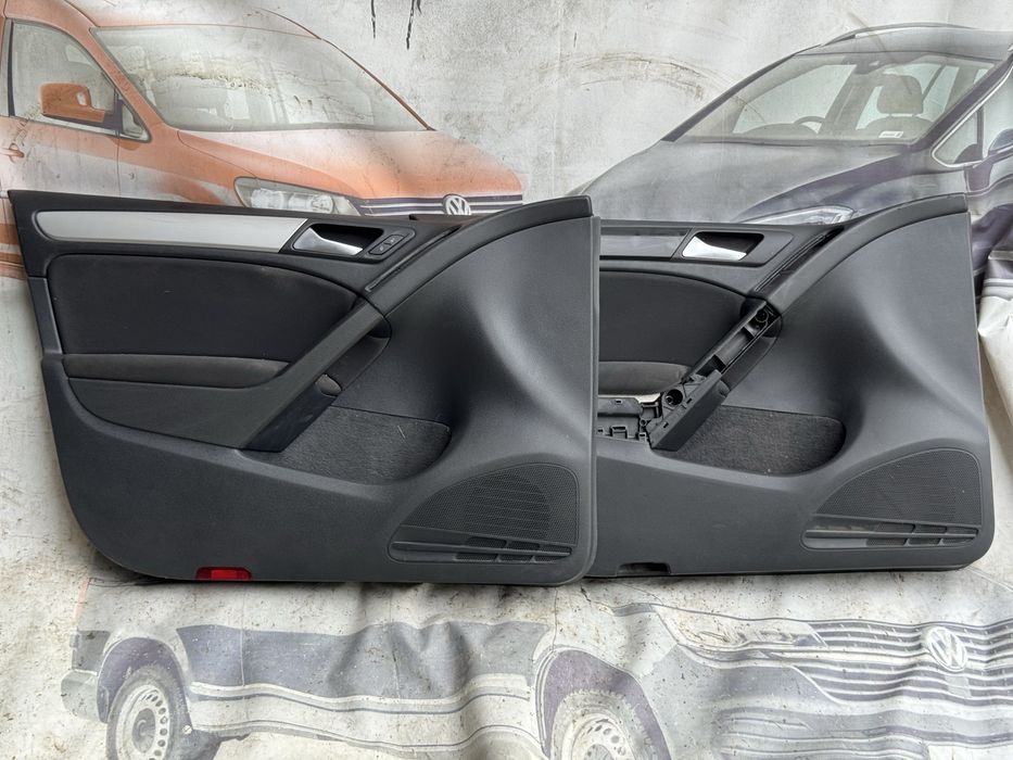 Дверна карта Golf 6 хетчбек водійська обшивка дверей гольф 6