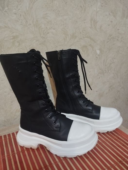 Черевики підліткові шкіряні