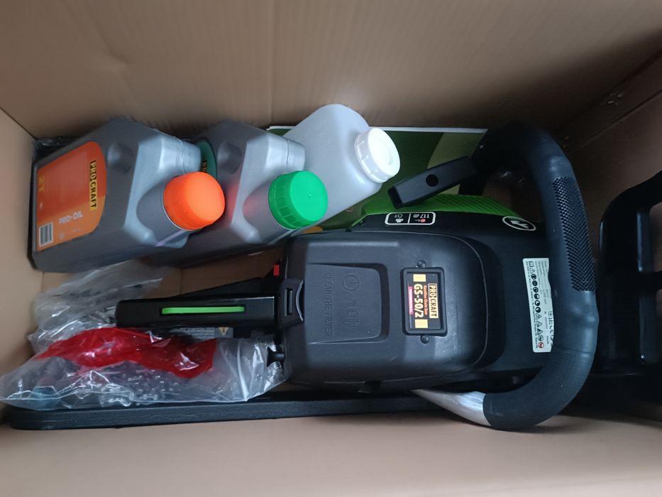 Бензопила GS-50/2 новая в упаковке