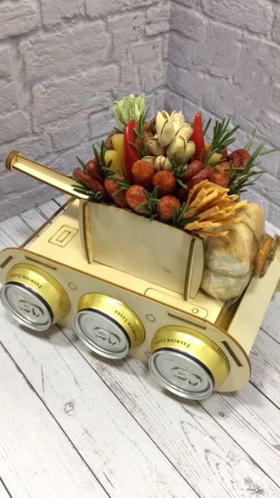 Смачні подарунки, фудбукети, букет з цукерок