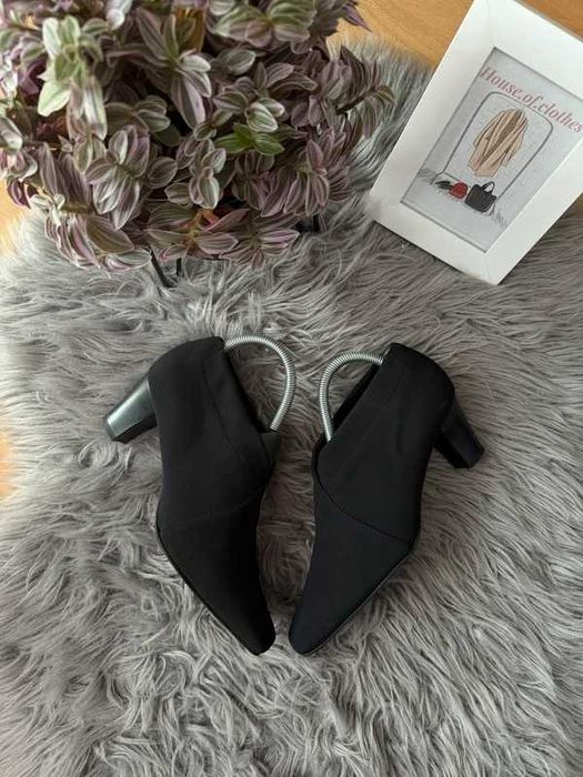 Czółenka buty na jesień na obcasie Peter Kaiser stylowe vintage 36