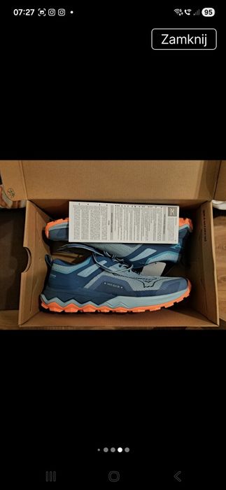 Buty   Mizuno 44.5 nowe
