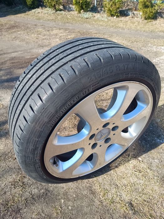 Alufelgi 17 z oponami Mercedes