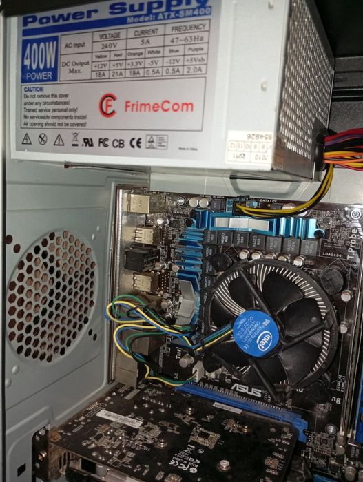 Компьютер по запчастям..