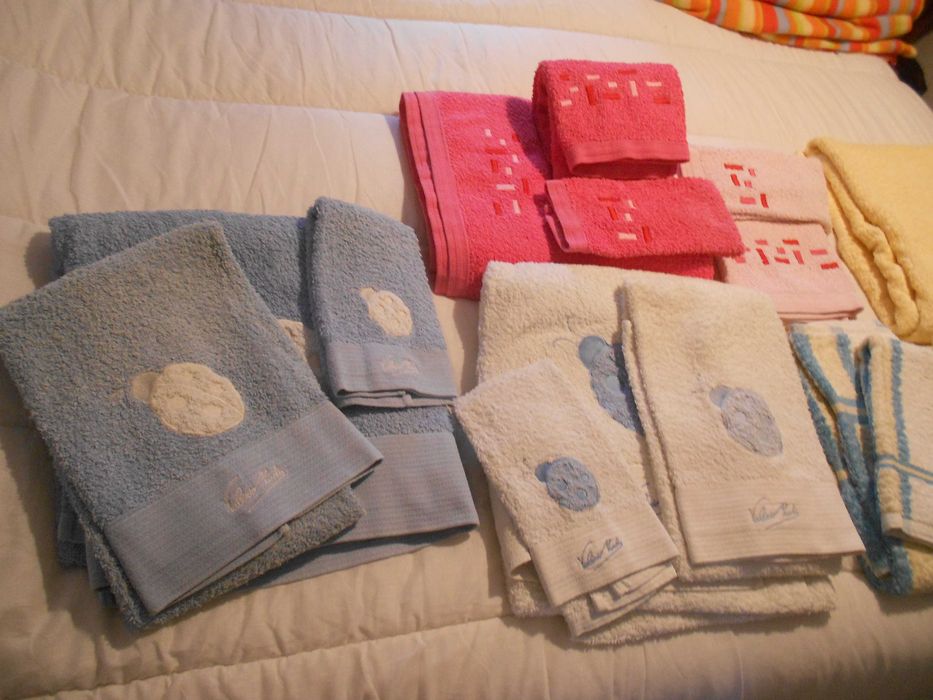 Toalhas de turco diversas para wc