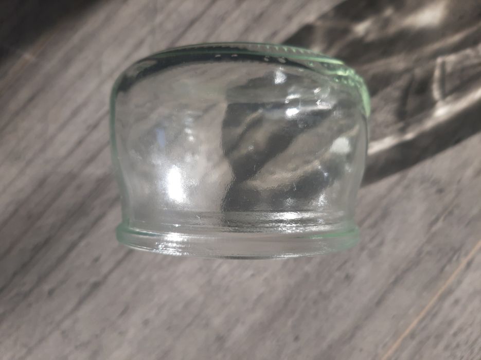 10 szklanych pojemników do świec 120 ml